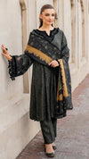 BAR0QUE 3 PC LAWN PRINTED SUIT