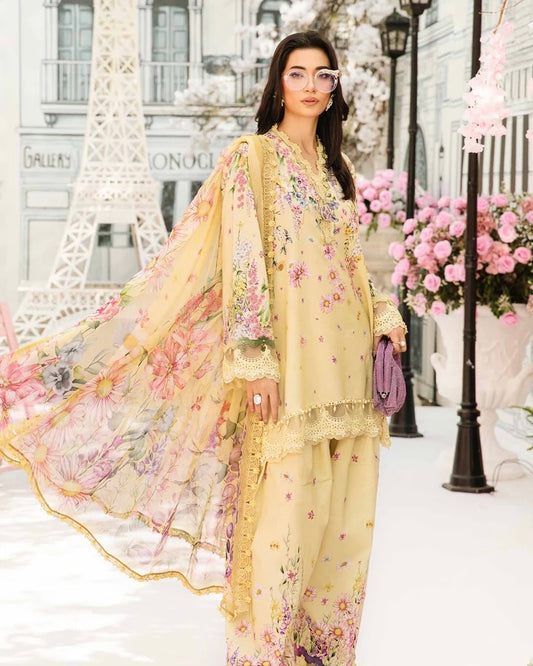 MARIA.B. 3 PC LAWN PRINTED SUIT