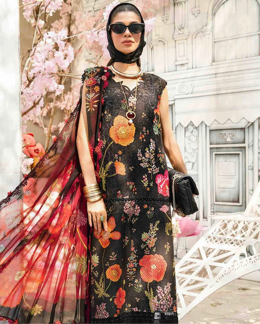MARIA.B. 3 PC LAWN PRINTED SUIT