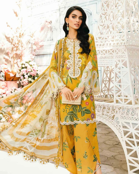 MARIA.B. 3 PC LAWN PRINTED SUIT