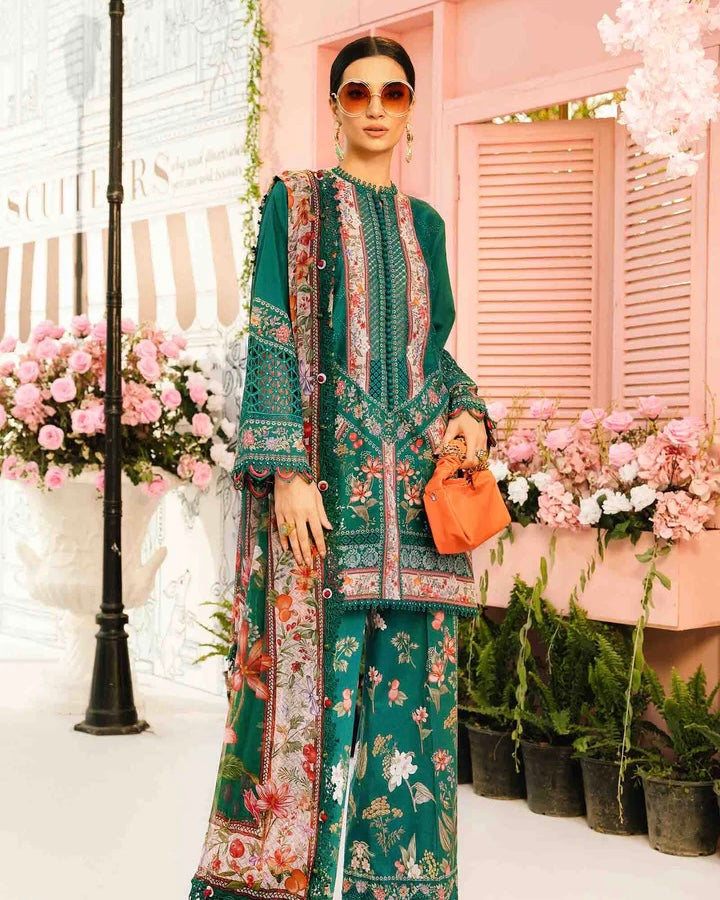 MARIA.B. 3 PC LAWN PRINTED SUIT