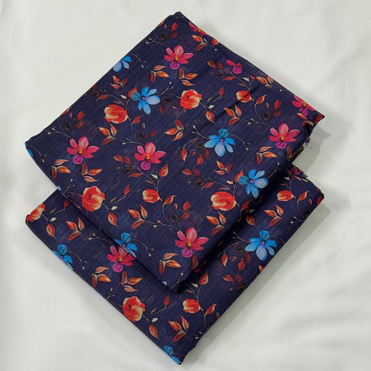2 Pc Lawn All Over Print Suit