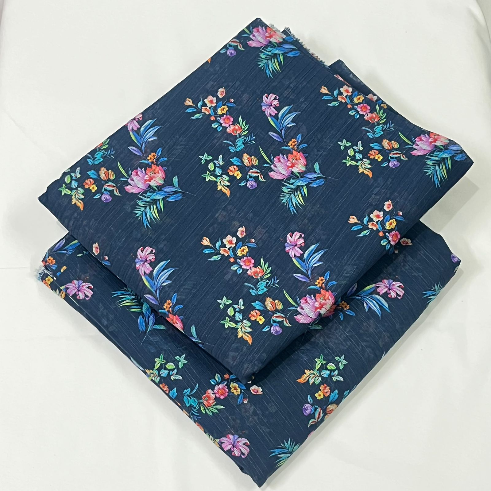 2 Pc Lawn All Over Print Suit - Al Arhum