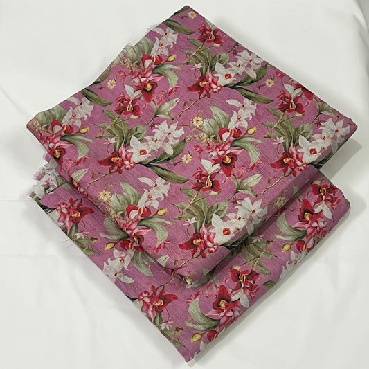 2 Pc Lawn All Over Print Suit
